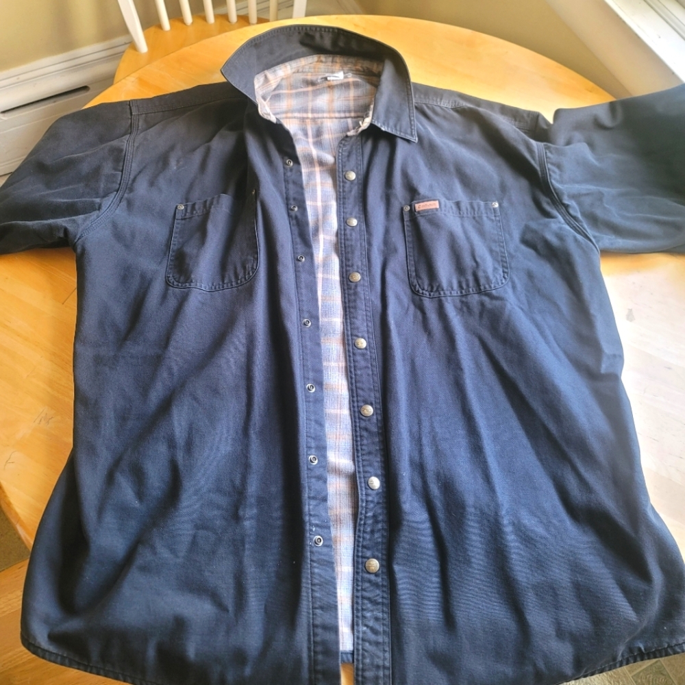 Carhartt Black Casual Button Down Shirt